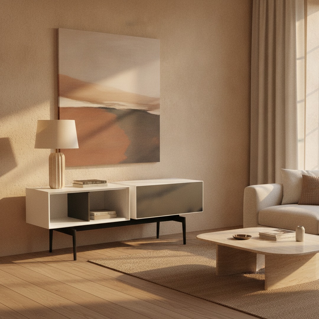 Modular Sideboard 01 Composition 4 3D Model