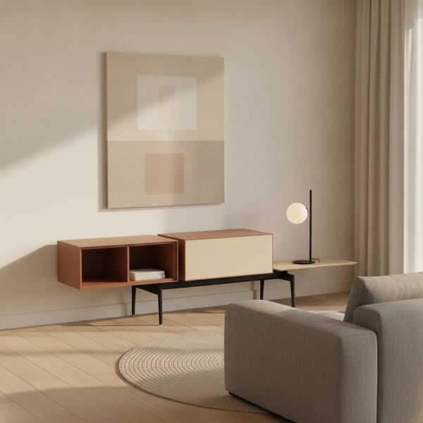 Modular Sideboard 02 Composition 4 3D Model