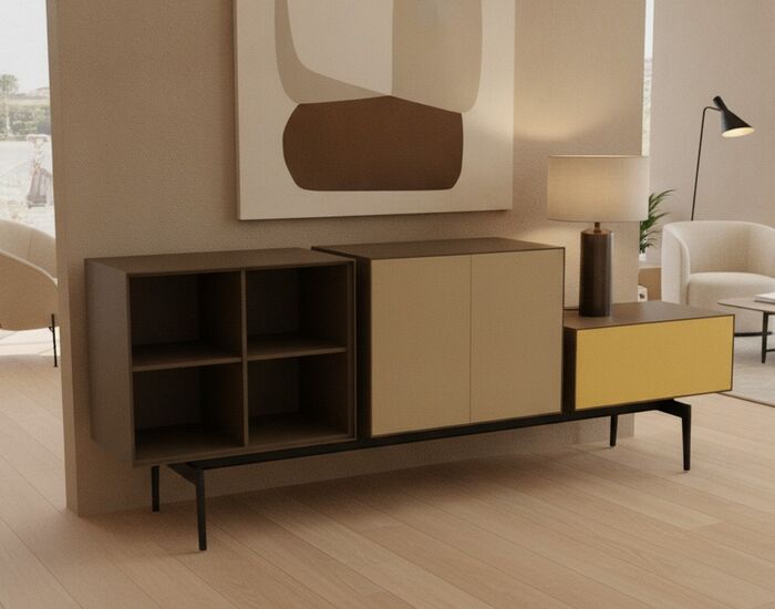 Modular Sideboard 02 Composition 2 3D Model