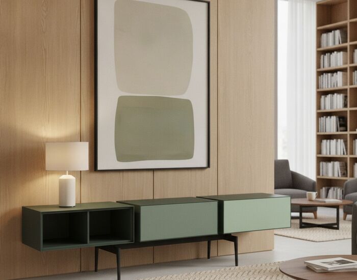 Modular Sideboard 02 Composition 3 3D Model