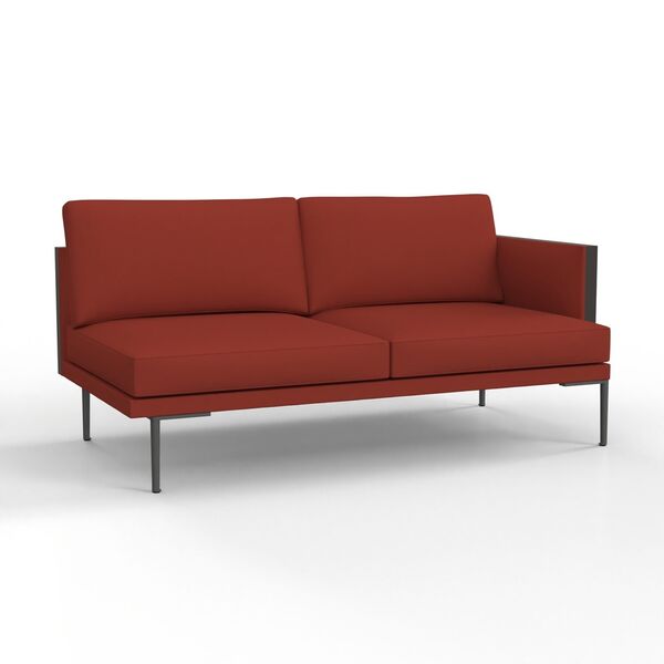 2-Seat Modular Sofa 01 3D model render view