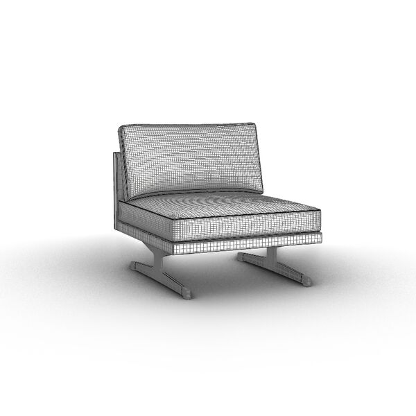 Arper Steeve modular sofa 1 Seat 5212 sv