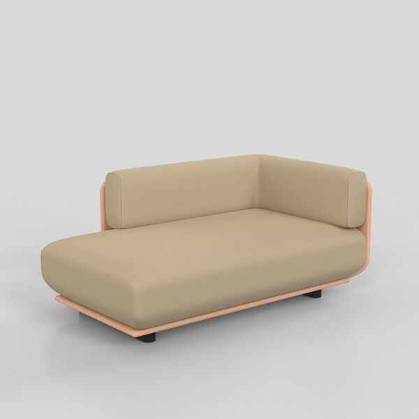 Arper Shall Day-bed bi-material 6942 rv