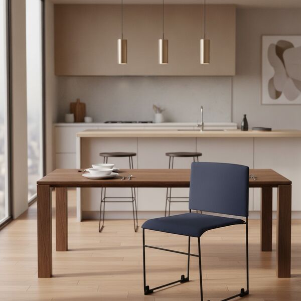 Dining Chair 01 3D model in a kitchen interior scene