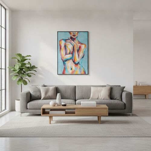 02 50x70 Painting 3D Model