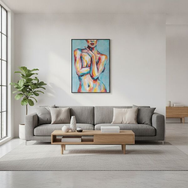 02 50x70 Painting 3D Model