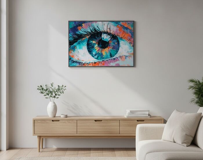 03 70x50 Painting 3D Model