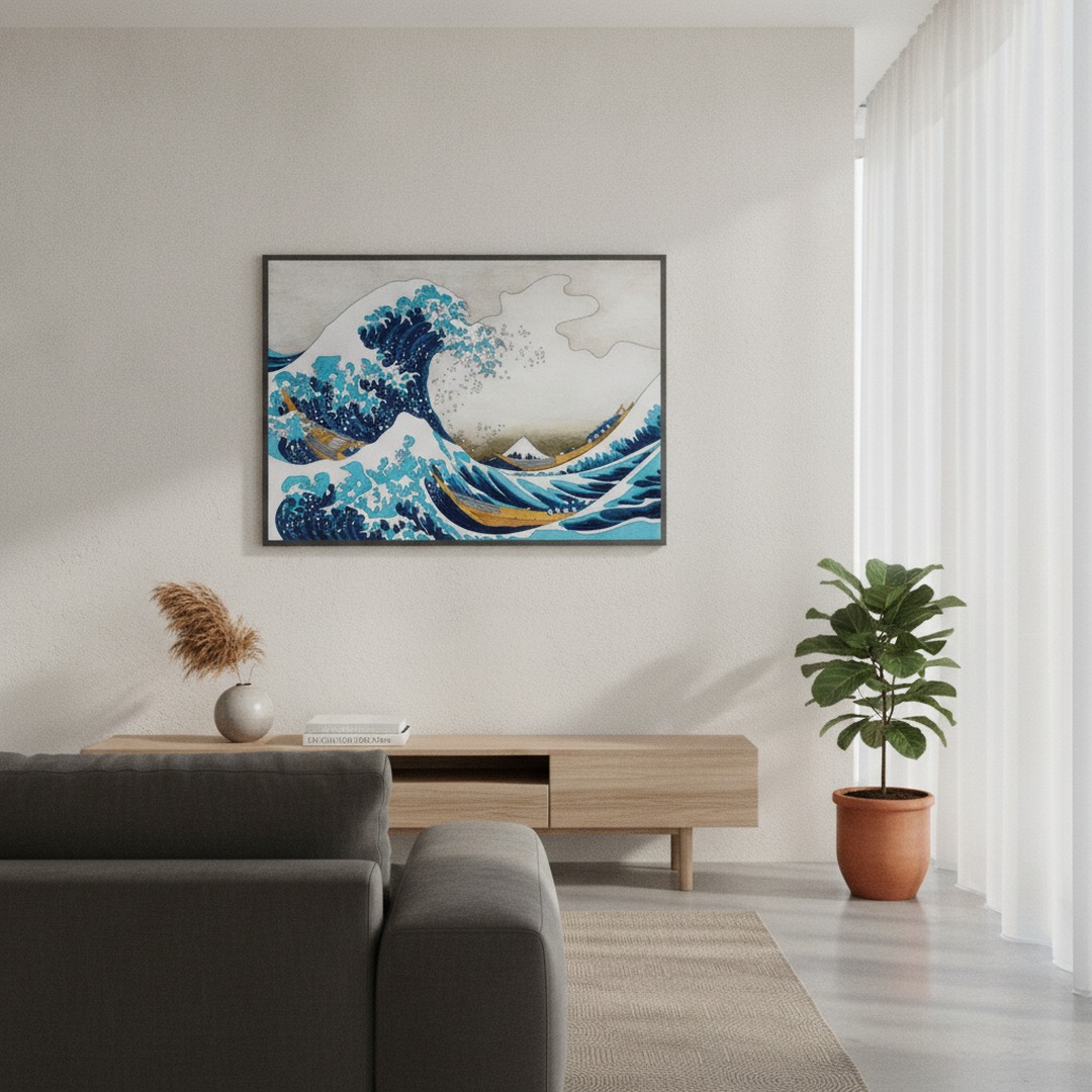 05 40x30 Painting 3D Model