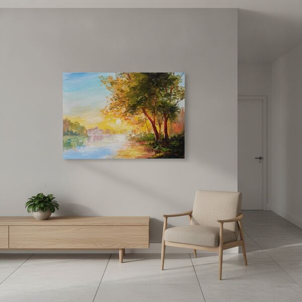 04 100x70 Painting - interior view 1