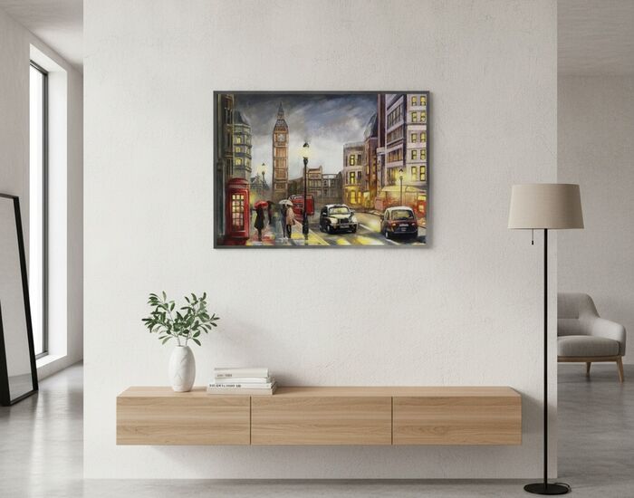 13 70x50 Painting 3D Model