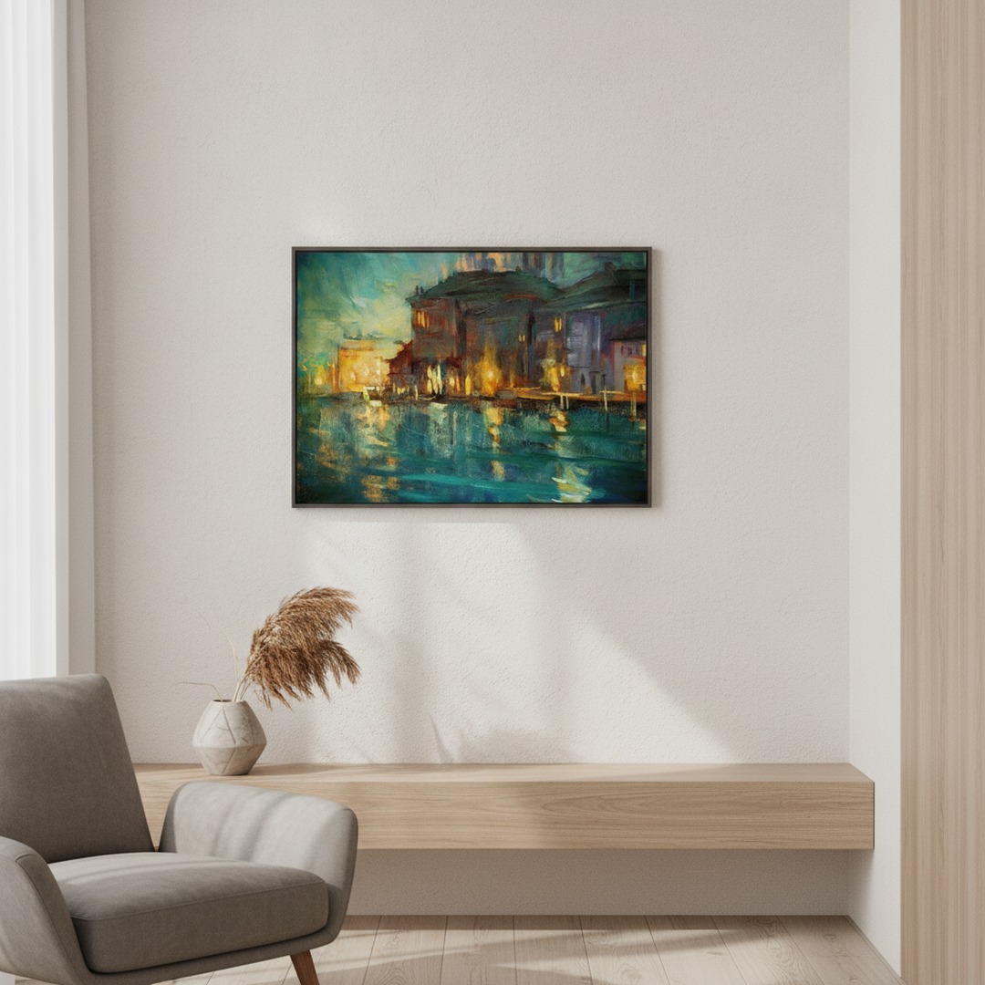16 70x50 Painting 3D Model