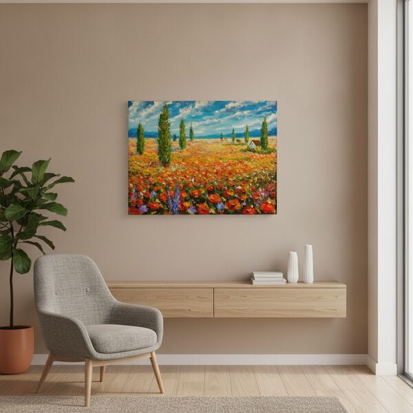 15 40x30 Painting - interior view 1