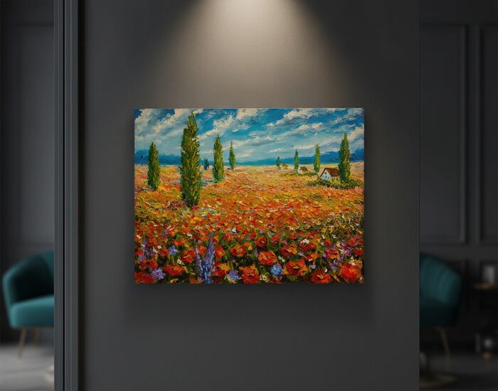 15 40x30 Painting 3D Model