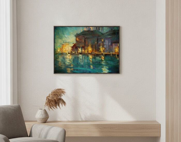 16 70x50 Painting 3D Model