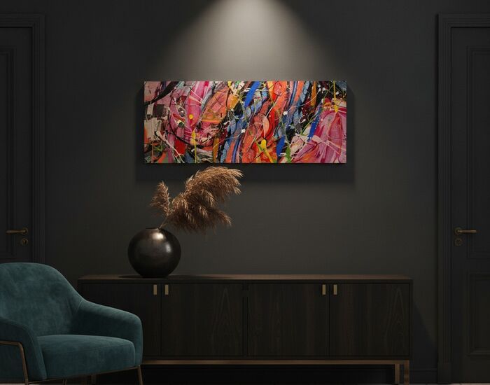 18 140x56 Painting 3D Model