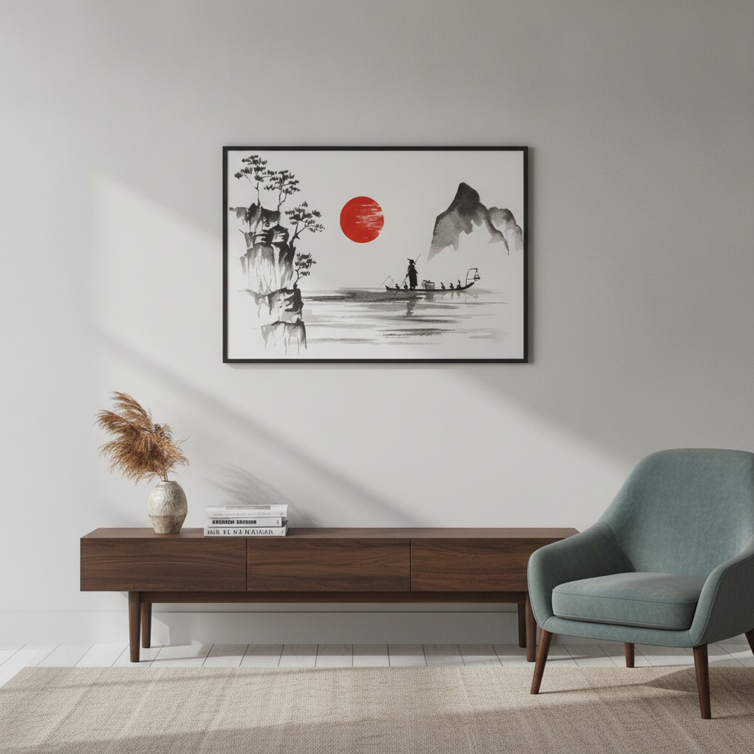 20 70x50 Painting 3D Model