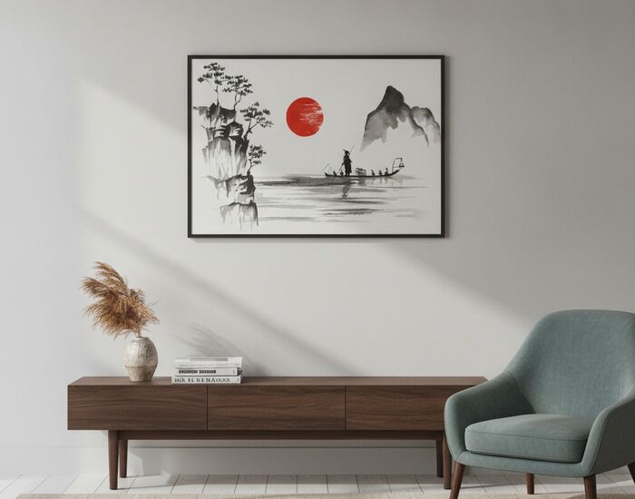 20 70x50 Painting 3D Model