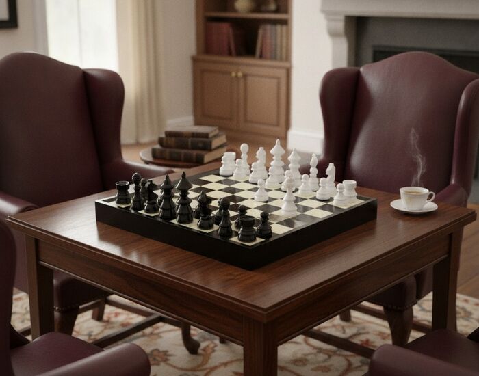 Chess Set 3D Model