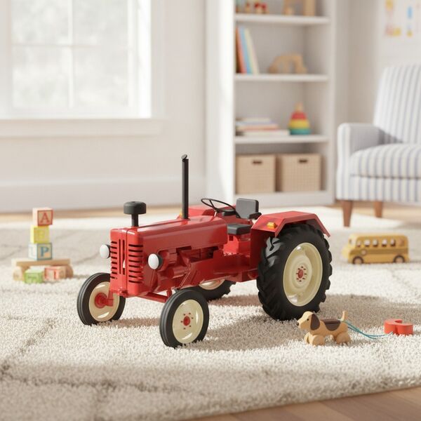 Tractor Toy 3D Model