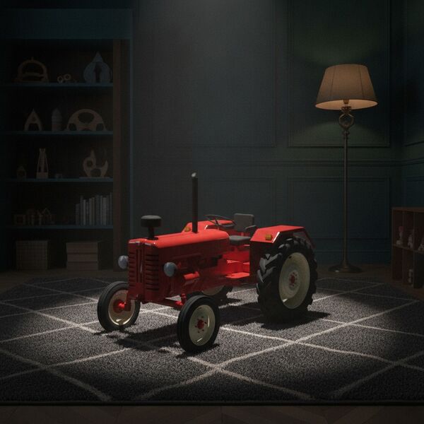 Tractor Toy - interior view 2