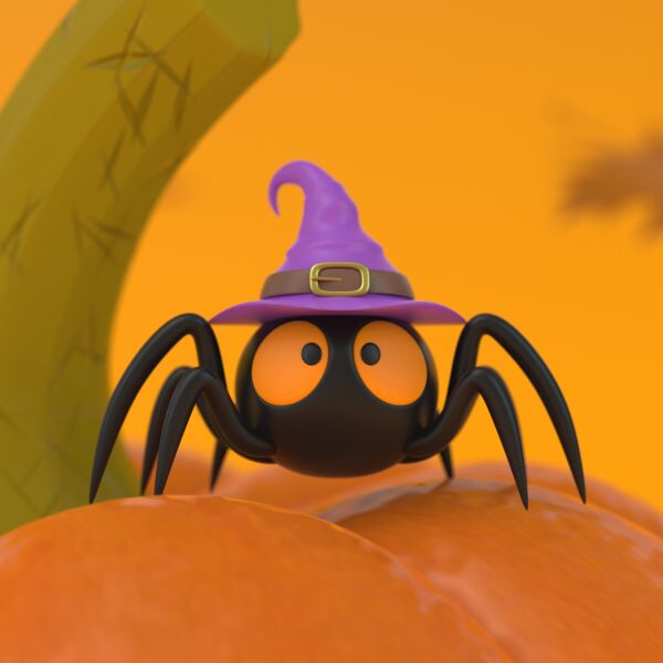 Set Pro Halloween 3D Model - shaded view, clean NURBS geometry for Rhino