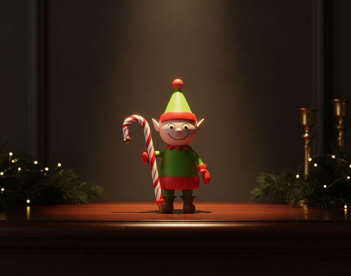 Elf 3D Model