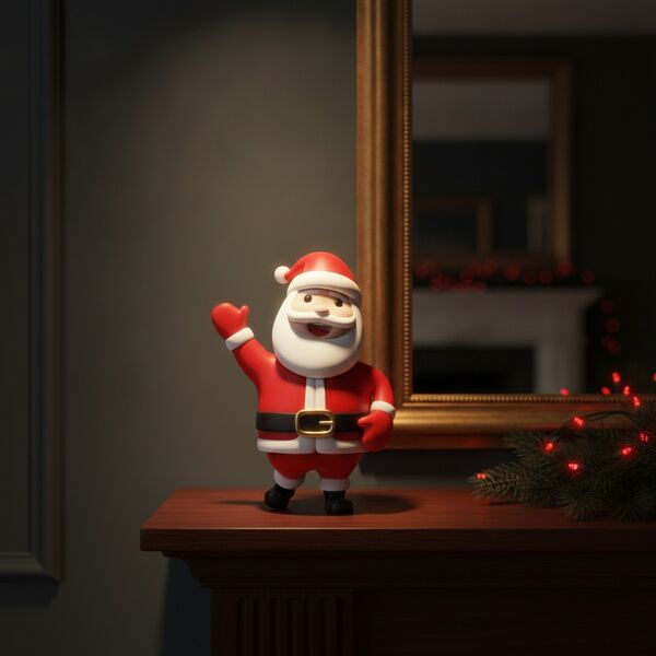 Santa Claus 3D Model