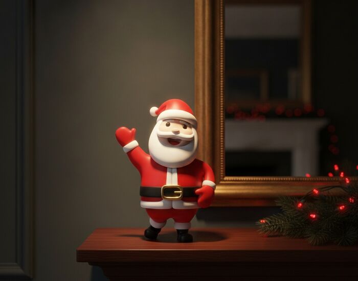 Santa Claus 3D Model
