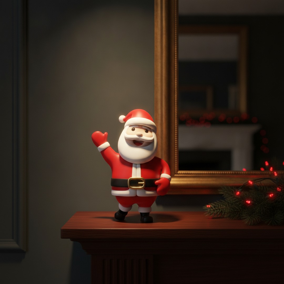 Santa Claus 3D Model