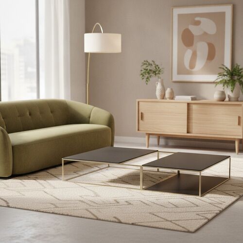 Low Rectangular Table 01 3D Model