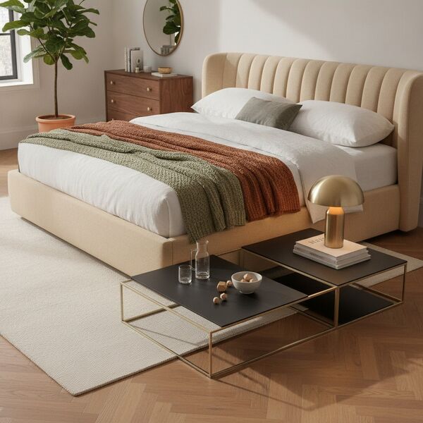 Low Rectangular Table 01 - interior view 1
