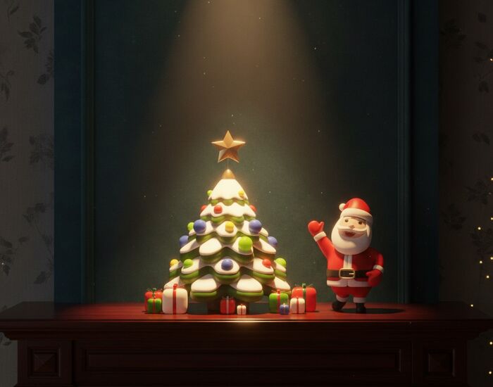 Set Xmas 1 3D Model
