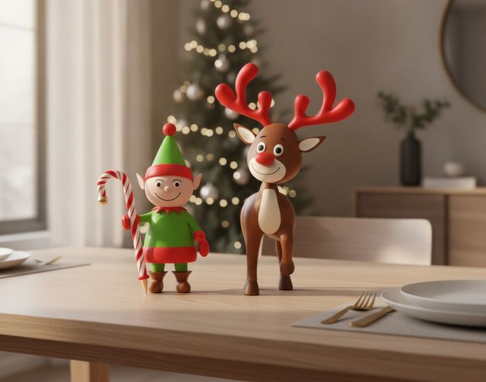 Set Xmas 2 3D Model