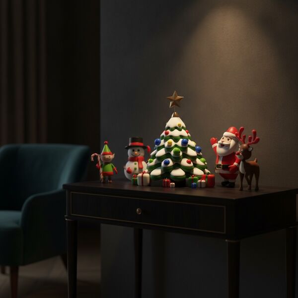 Set Big Xmas - interior view 2