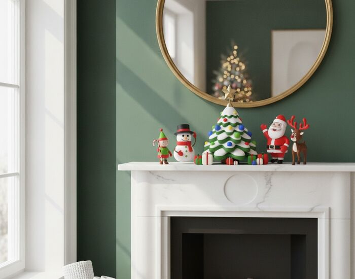 Set Big Xmas 3D Model