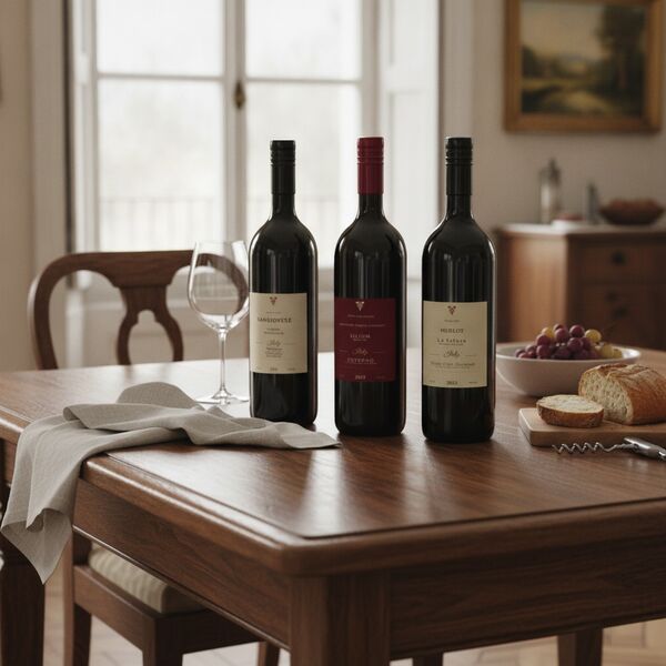 Wine Bottles 3D Model