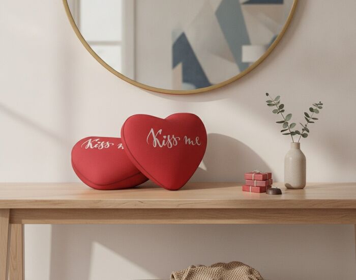 Valentine S Heart Pillow San 3D Model