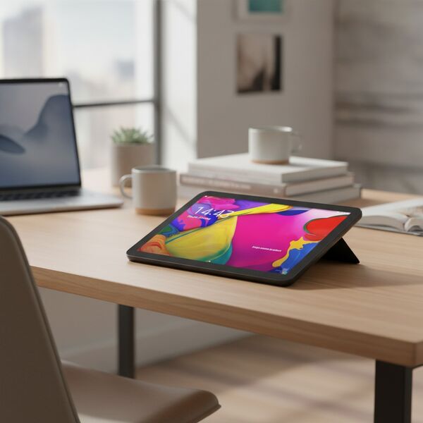 Black Plastic Frame Android Tablet 01 3D Model
