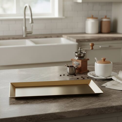 Metal Classic Tray 02 3D Model
