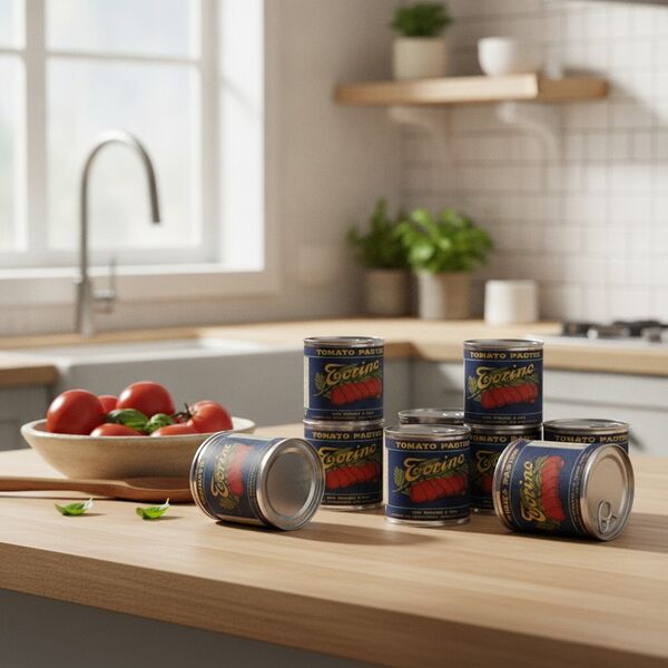 Cans Set Tin 01 3D Model