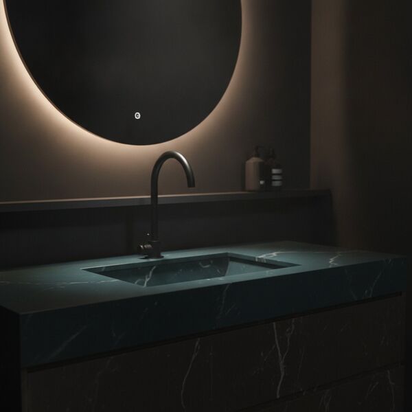 Kitchen Metal Tap 01 3D Model