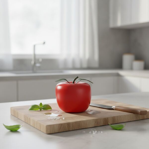 Red Tomato 02 3D Model