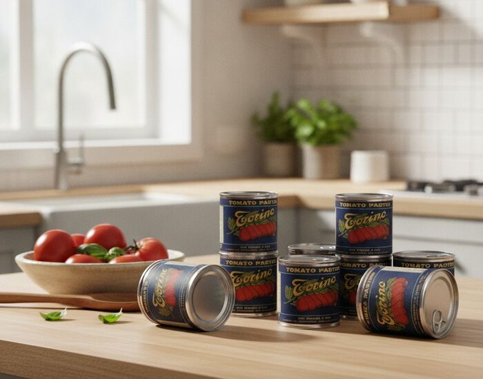 Cans Set Tin 01 3D Model