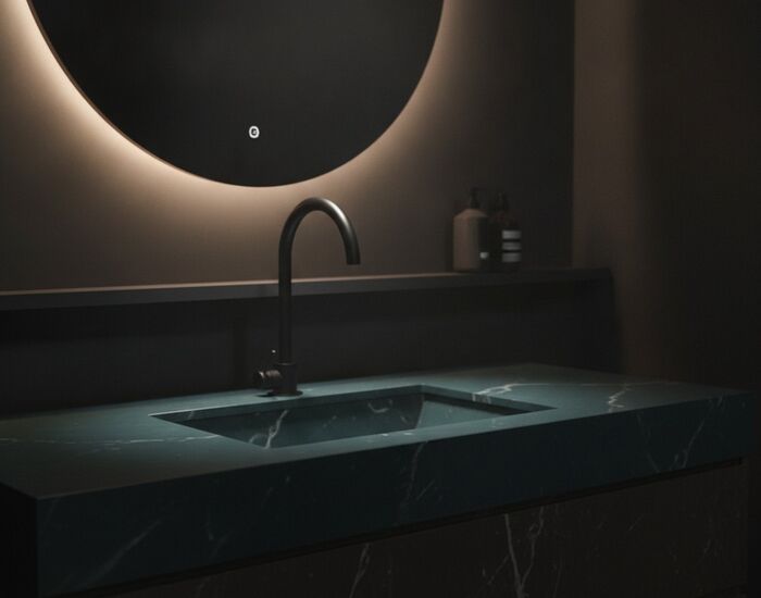 Kitchen Metal Tap 01 3D Model