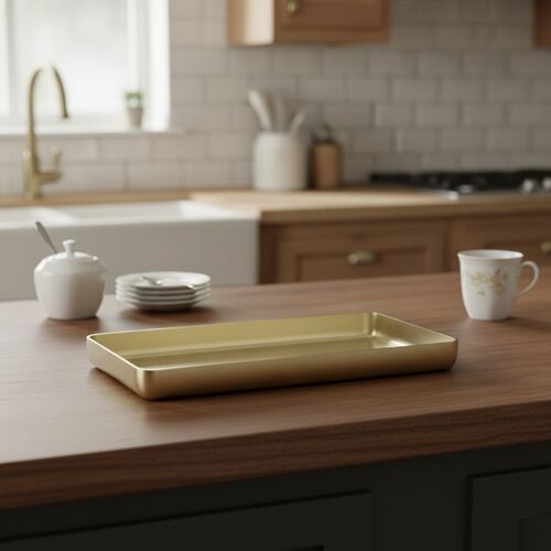 Metal Classic Tray 03 3D Model