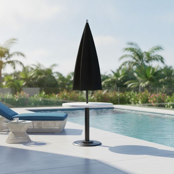 Beach Closed Umbrella 01 3D Model
