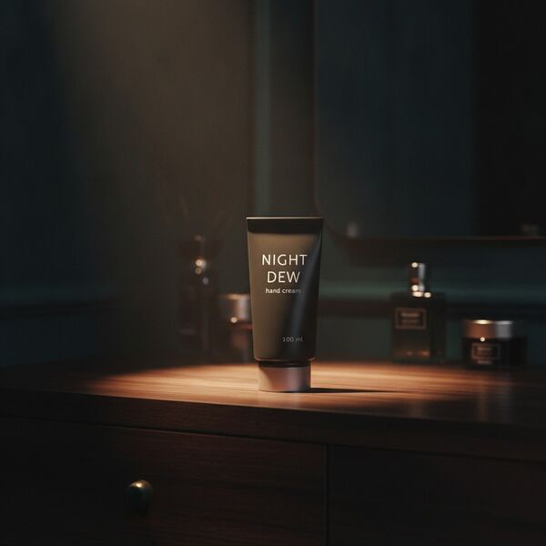 Cream Black Label 100ml Tube 02 3D Model