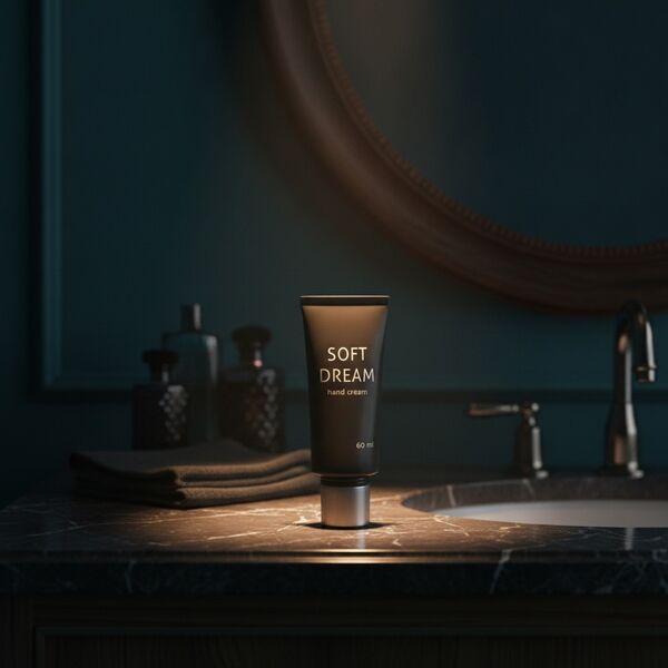 Cream Black Label 60ml Tube 01 3D Model