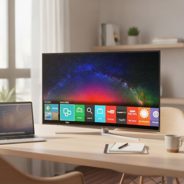 Samsung 4k Curved 65 01 3D Model TV - interior view 1