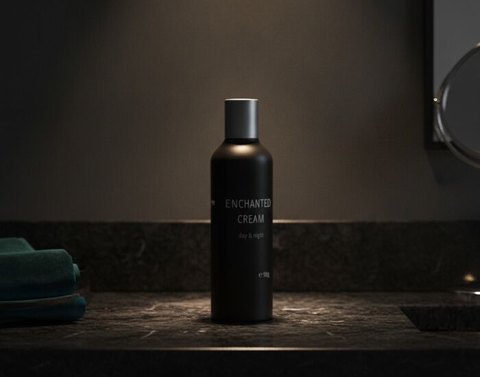 Cream Black Label 90g Tube 03 3D Model